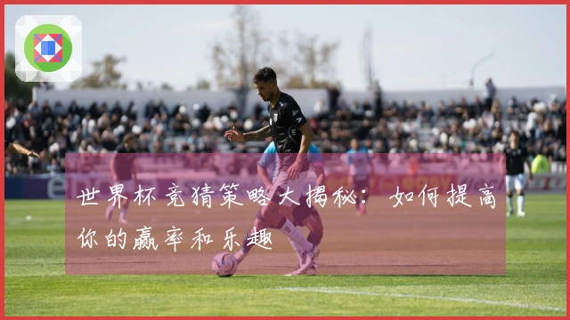 世界杯竞猜策略大揭秘：如何提高你的赢率和乐趣